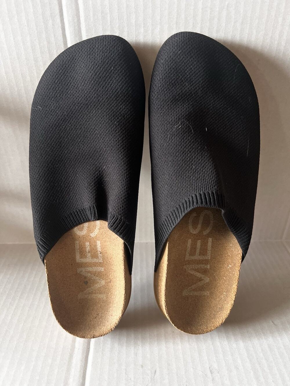 Message Henning Cork Mule Black size 41 (US 11-11.5 W Or 8-8.5 M)